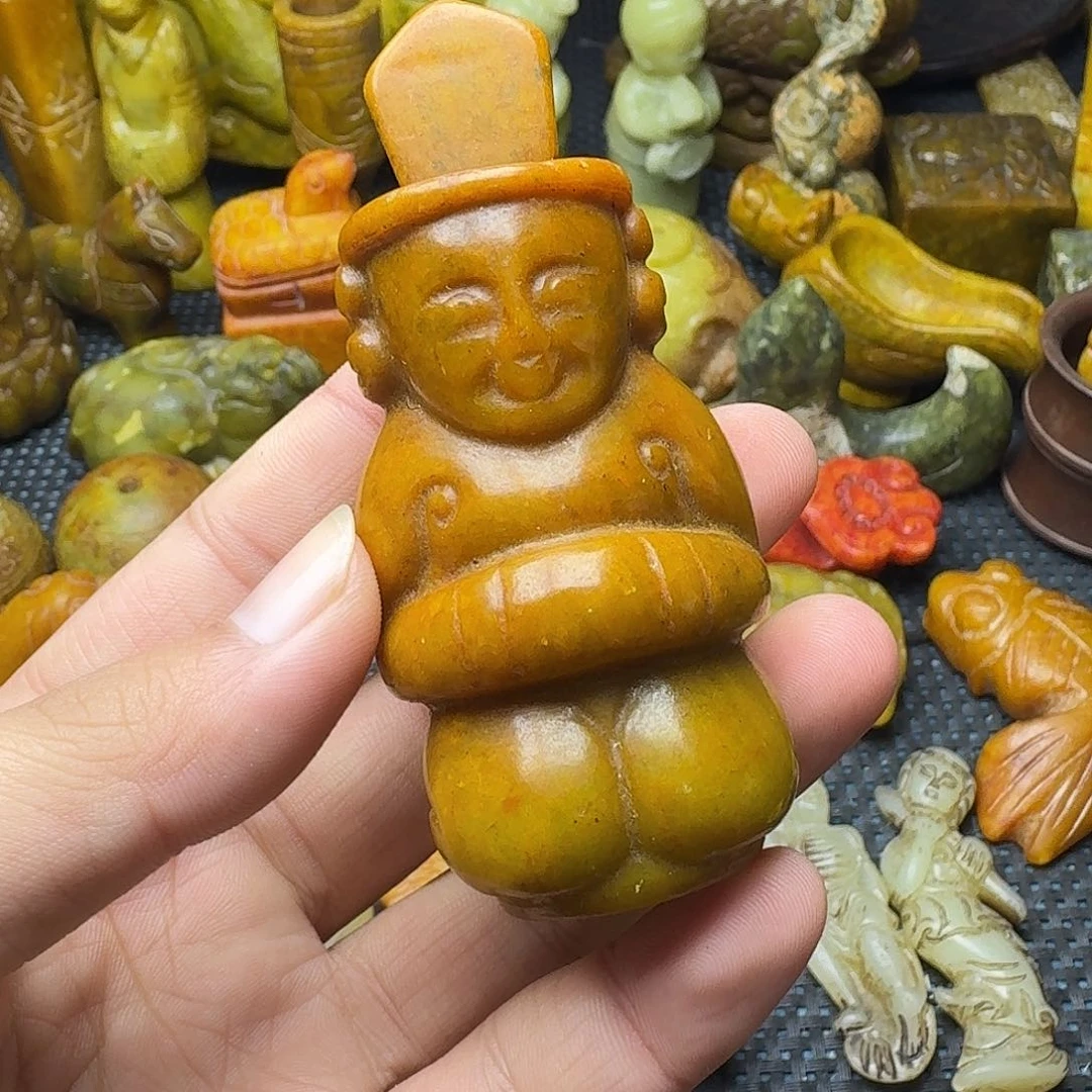 白玉菩提吊坠。。。