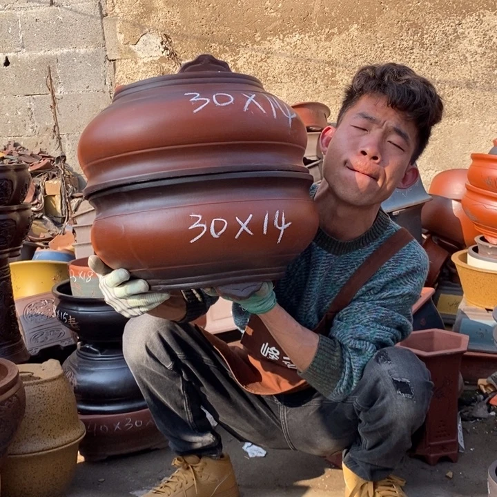 红陶紫砂的时候我也