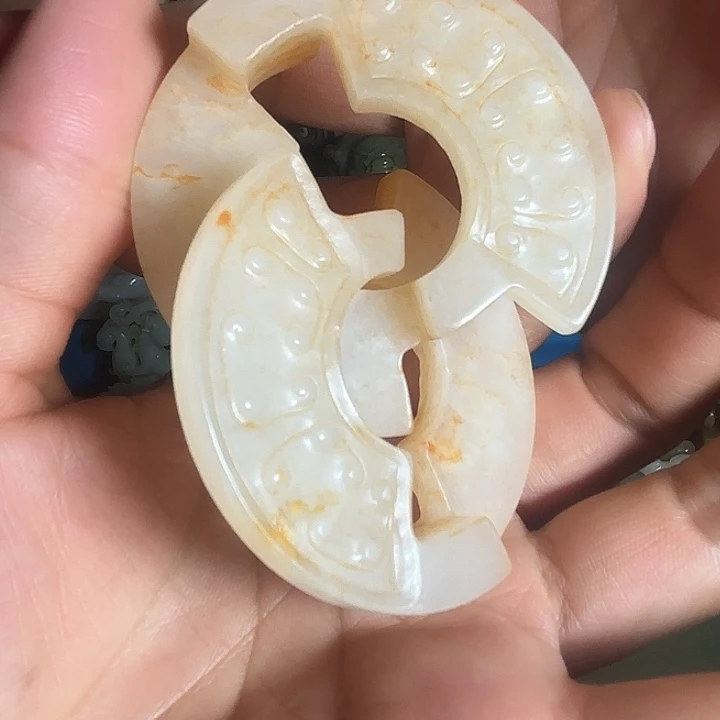 摆件精美绝伦玉瓷