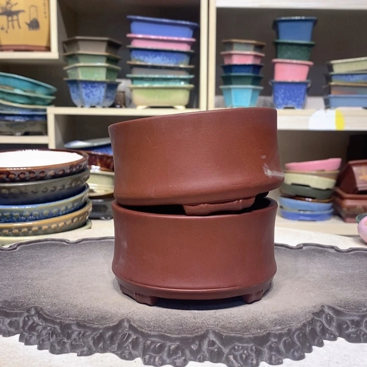 紫砂花盆瑕疵6-11.5。。。（2）