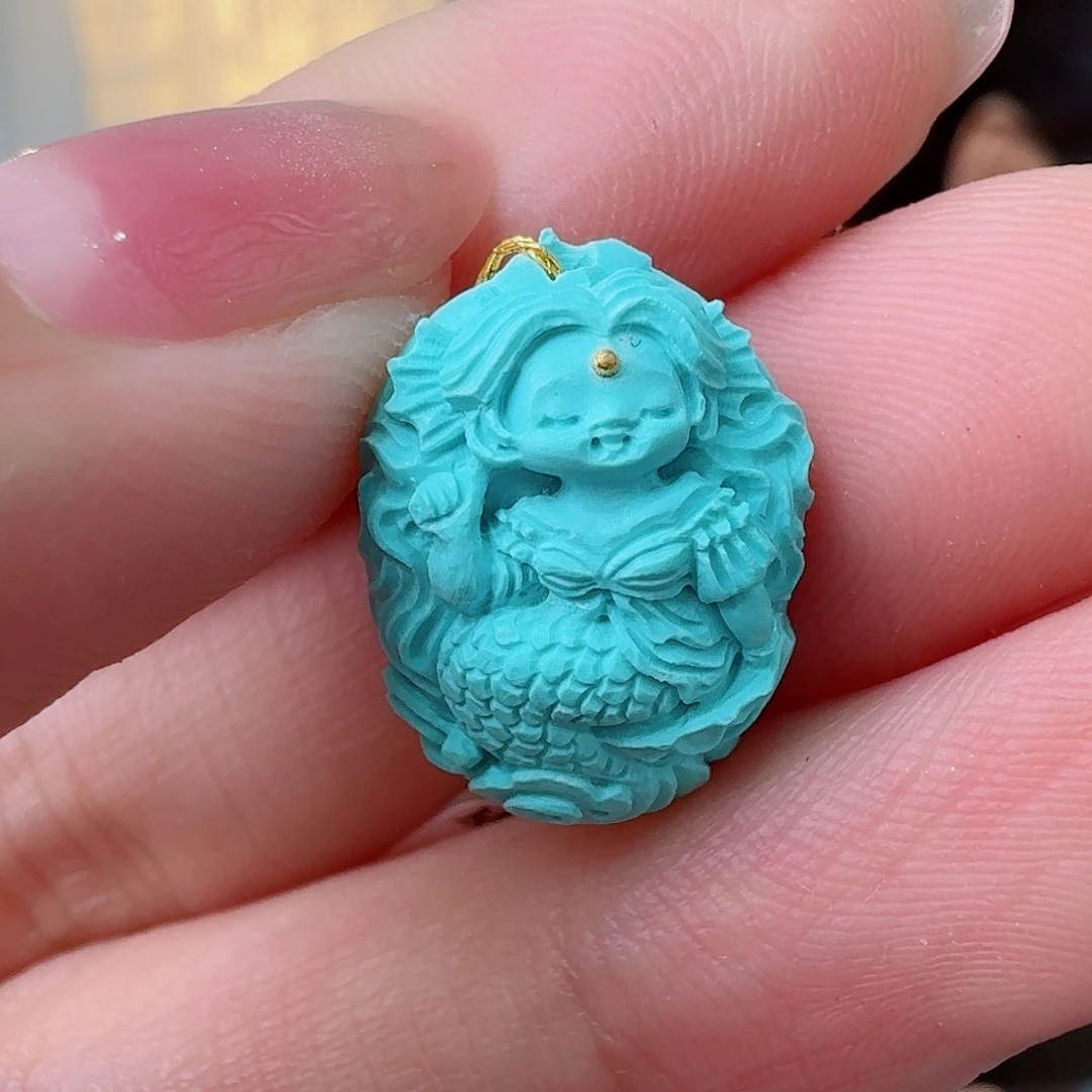 未镶嵌绿松石珠宝奇石