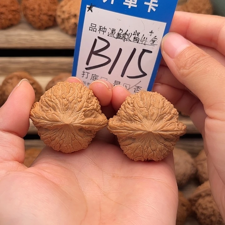 文玩核桃吊坠全品白茬泥鳅背41