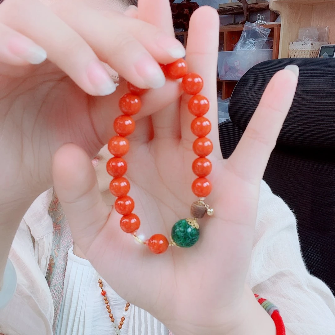 手链未镶嵌南红玛瑙