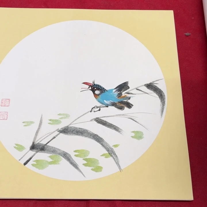 国画花鸟等多种鸟类的栖息环境