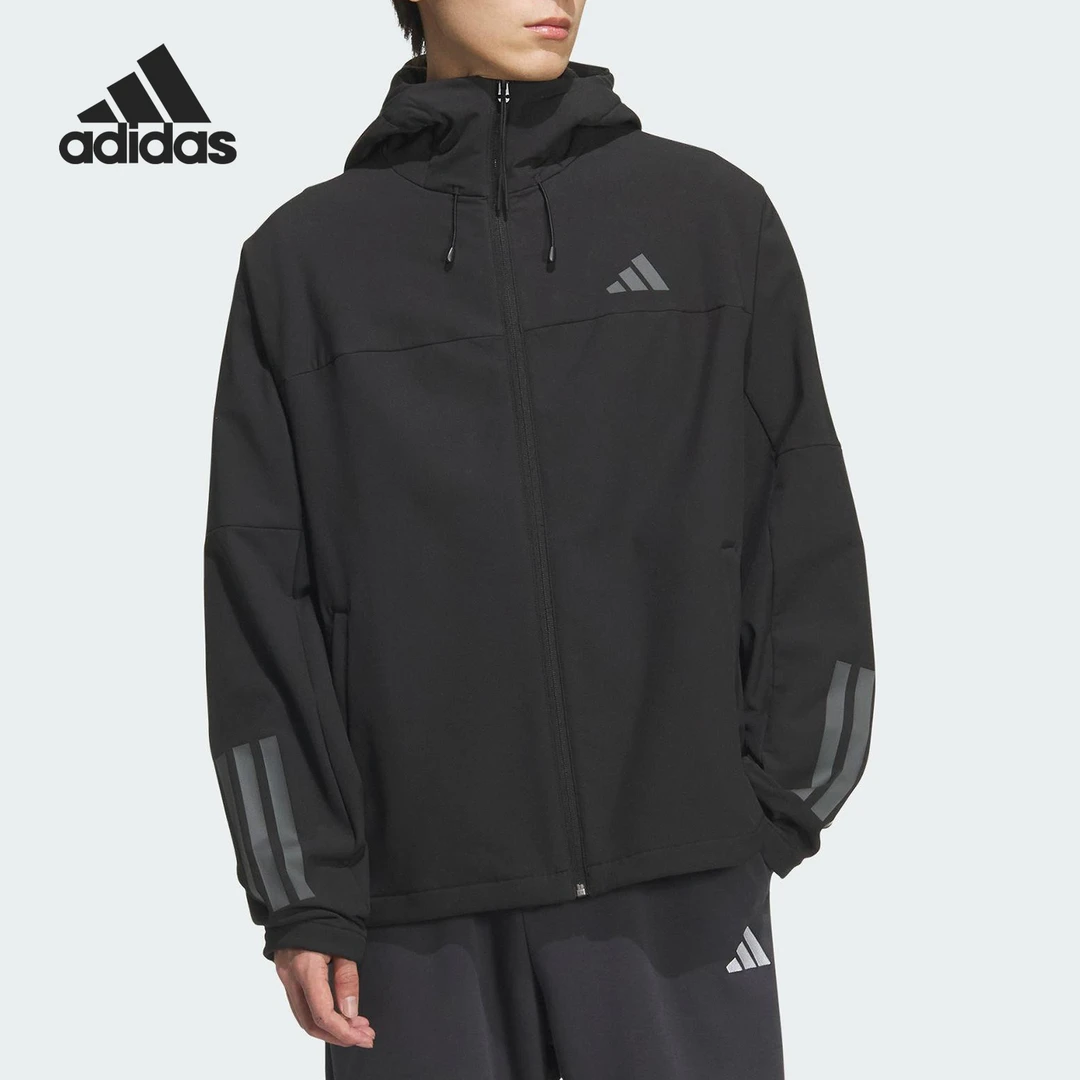 Adidas/阿迪达斯正品VSFTSHELLJK2男女运动连帽外套KF5224