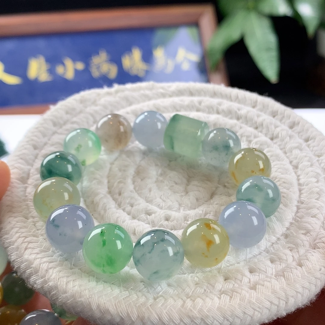 翡翠散珠翡翠珠子12