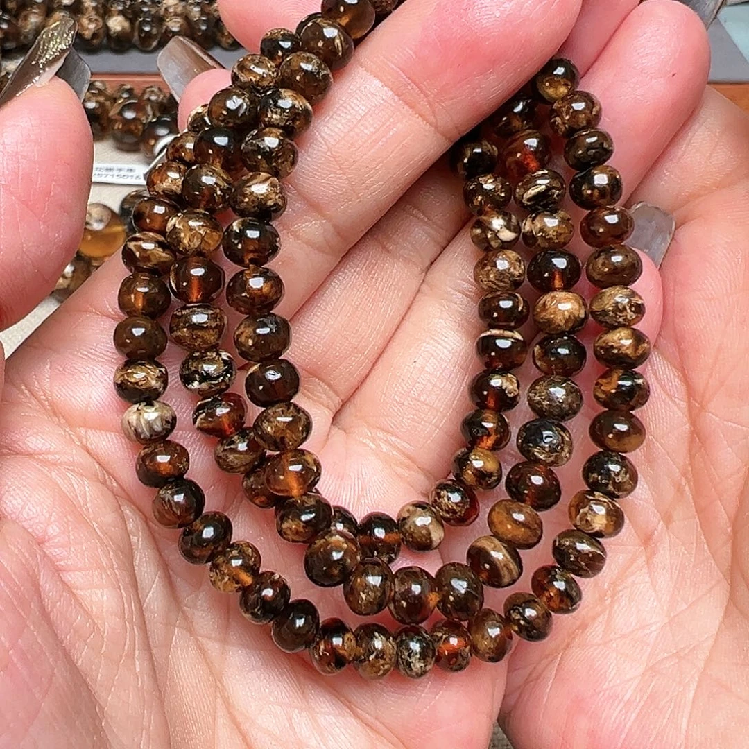 琥珀未镶嵌裸石抚顺琥珀20352六