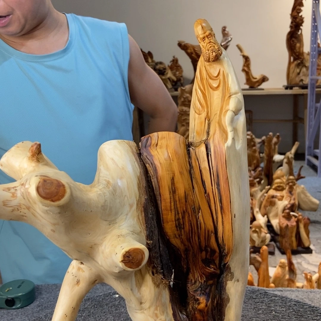 柏木（崖柏）太行崖柏根雕摆件