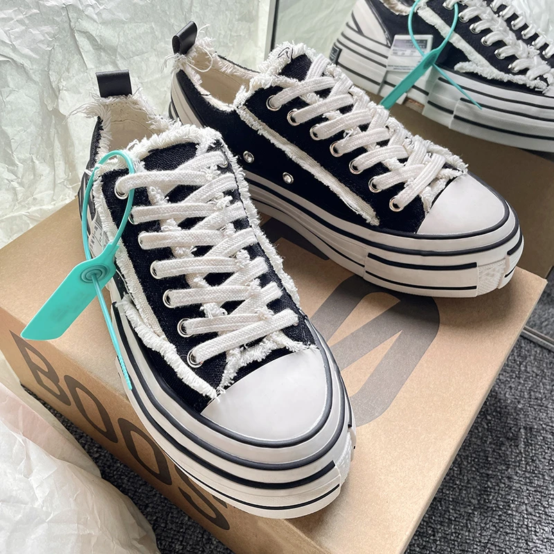 官方正版吴建豪同款乞丐鞋2025新款帆布鞋莆田正品运动休闲男鞋女