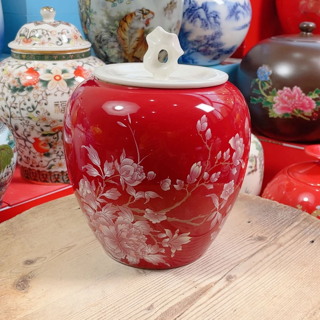 【闪购商品】罐陶瓷茶叶罐密封罐
