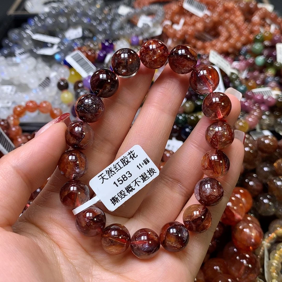 水晶手链未镶嵌，