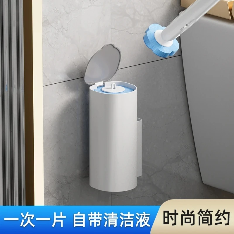马桶刷一次性卫生间厕所刷子洁厕无死角新款免打孔清洁刷马桶刷子