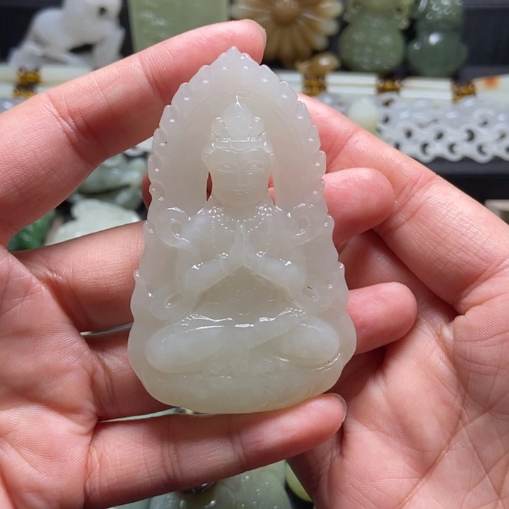 颈饰未镶嵌和田玉