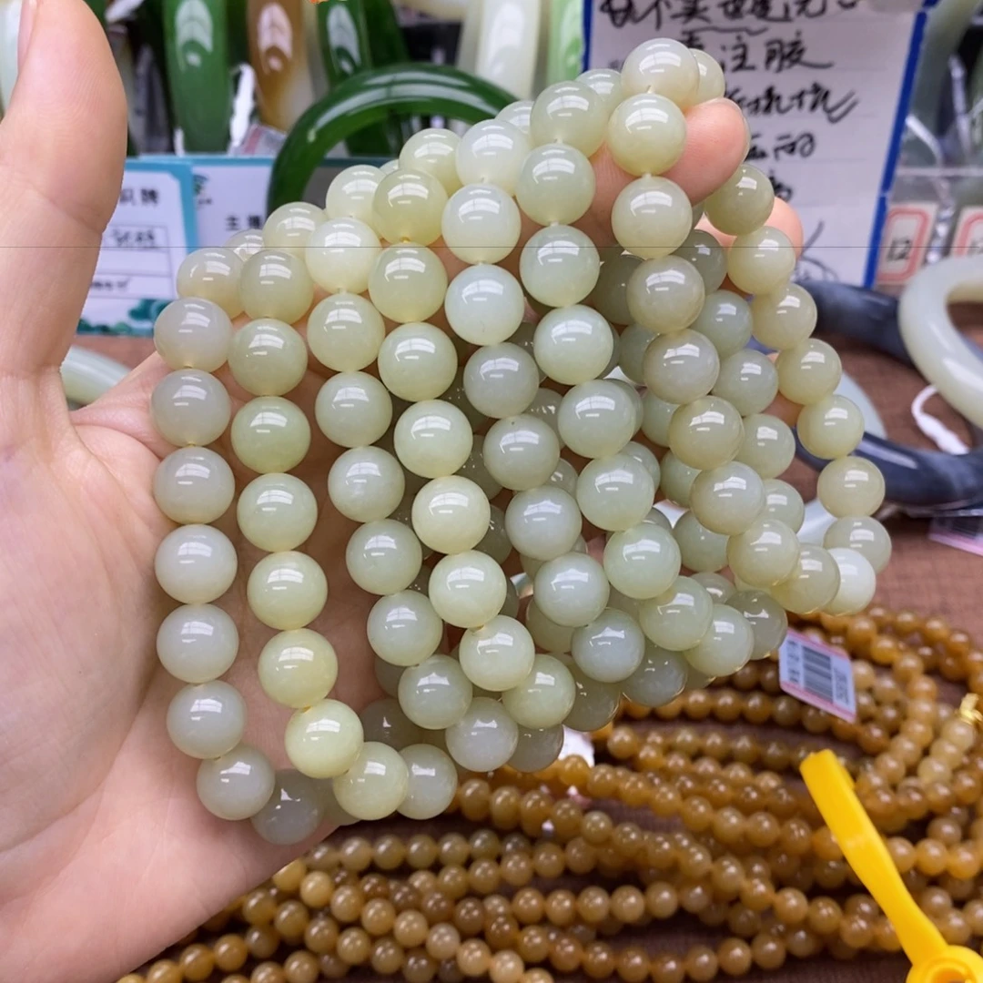 未镶嵌手串和田玉卡10