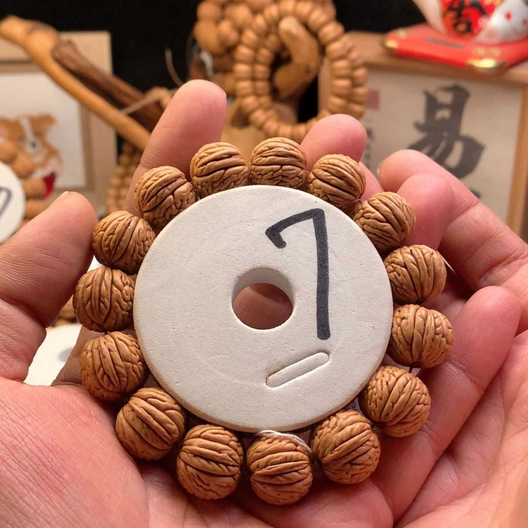 【闪购商品】桃核手串【雨花石】1.9桃核手串