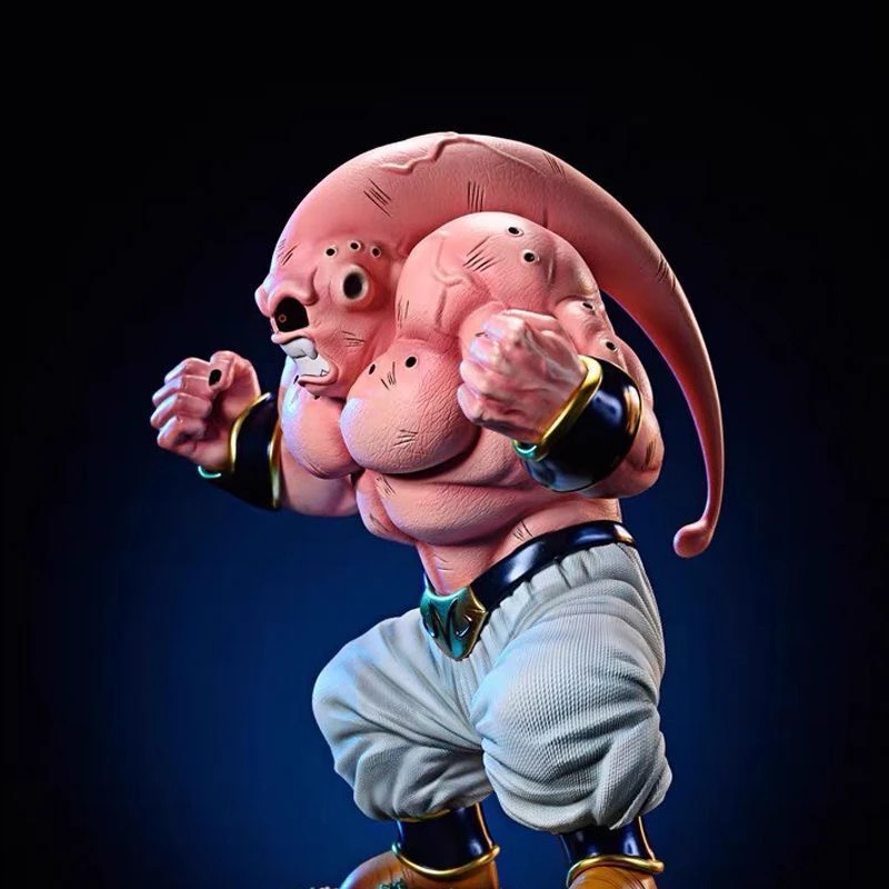 七龙珠魔动界王神肌肉布欧动漫手办模型摆件24cm