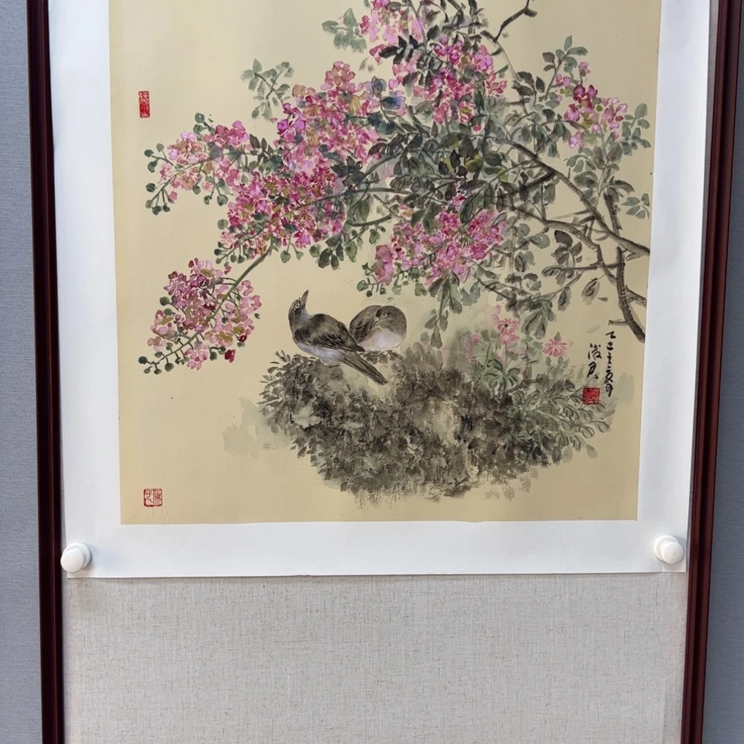 国画亲笔手绘原创作品