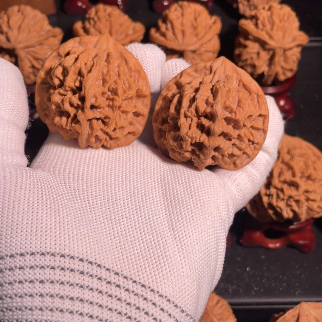 把件文玩核桃44官帽