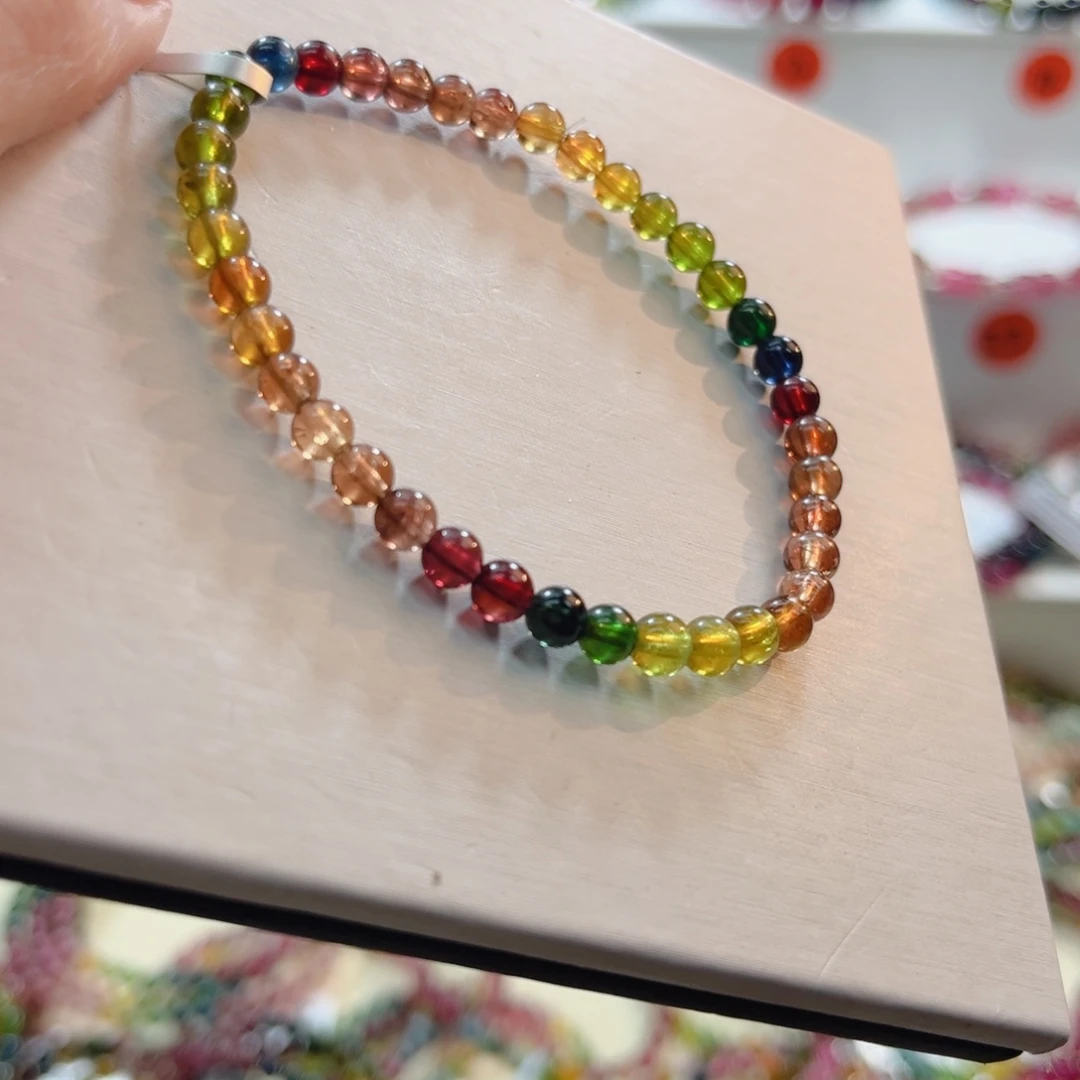 碧玺未镶嵌手串碧玺