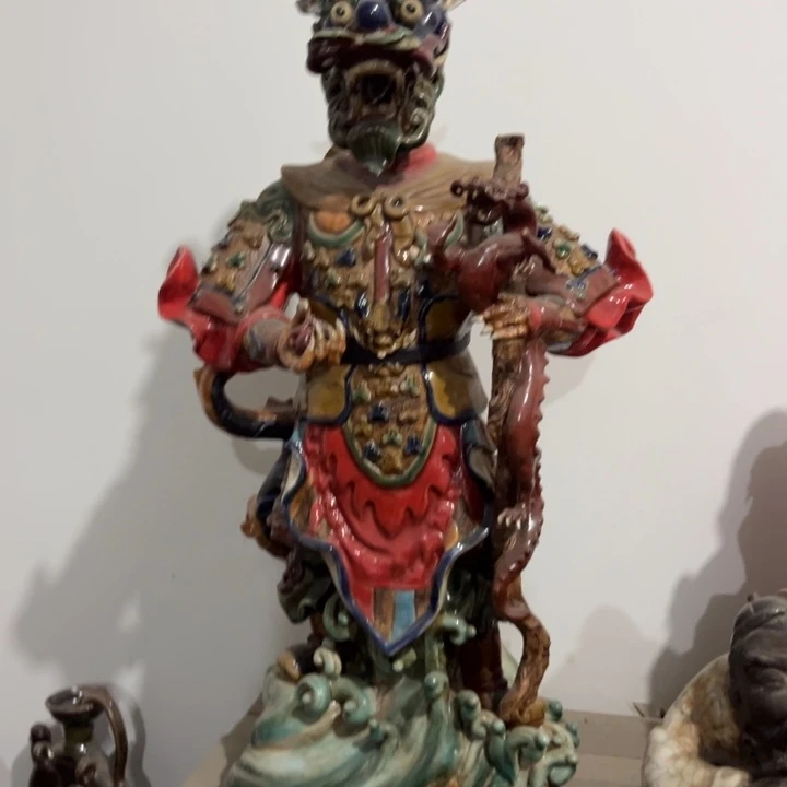 石湾摆件云**轻石湾摆件，，，，