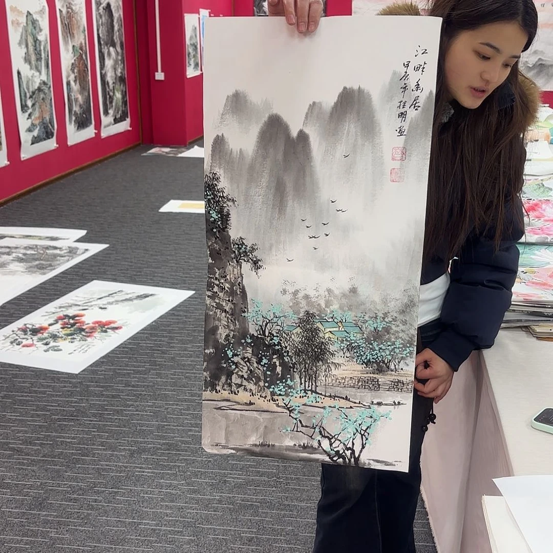 国画国画作品纯手绘