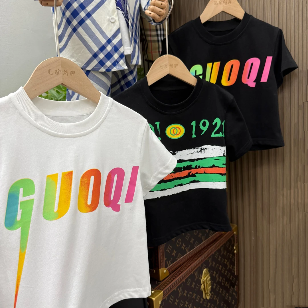 2025儿童潮牌纯棉短袖体恤