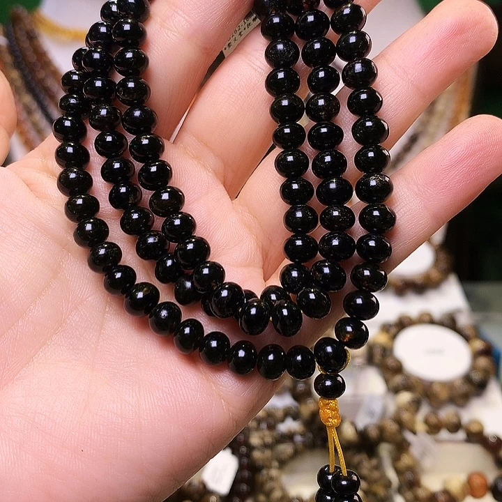 琥珀未镶嵌裸石抚顺琥珀满天星7+262