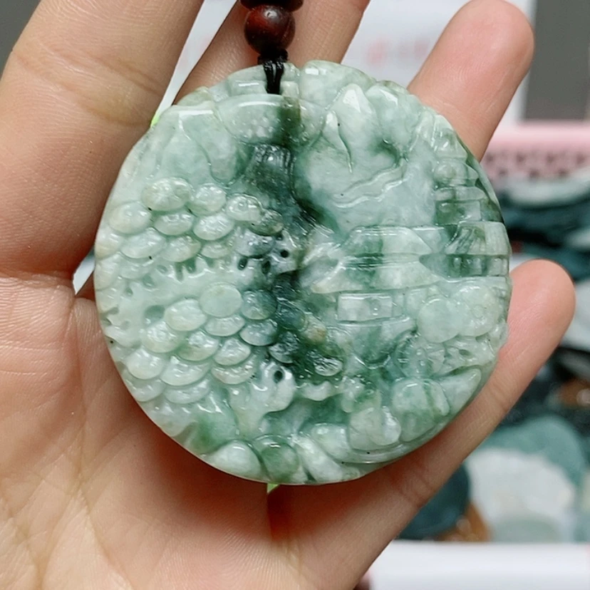 【闪购商品】翡翠颈饰未镶嵌纯天然