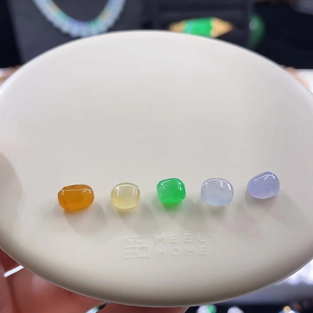翡翠散珠多宝裸石