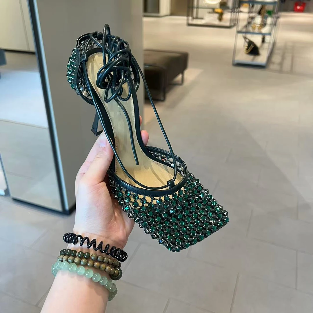 未使用 BOTTEGA VENETA/葆蝶家 /七七/水晶鞋