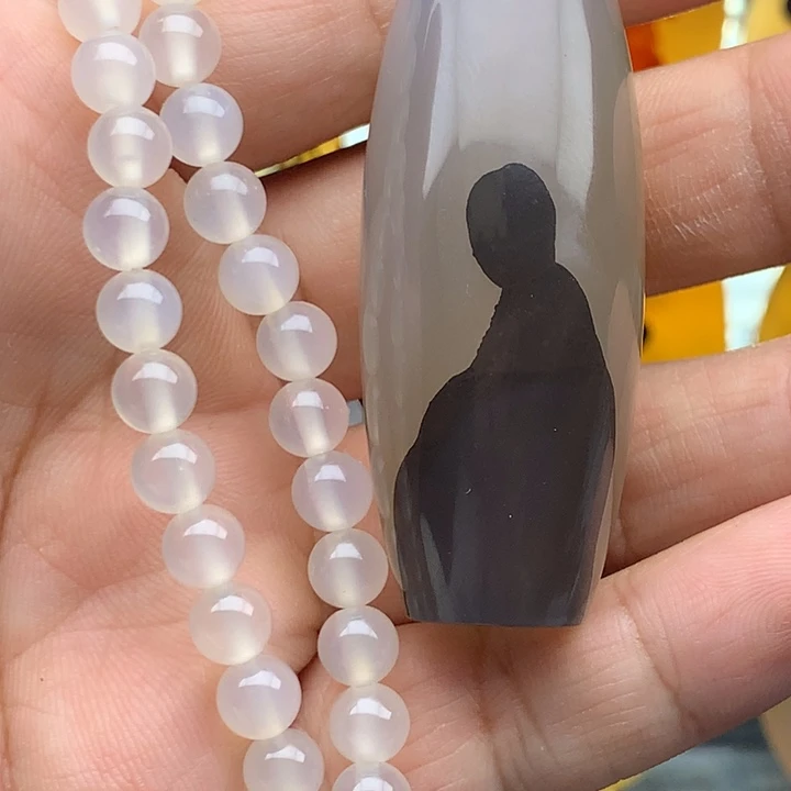 玛瑙/玉髓颈饰未镶嵌?****～