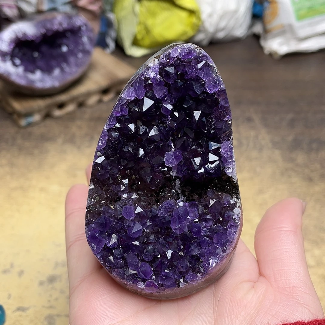 未镶嵌大型摆件（非配饰）紫晶