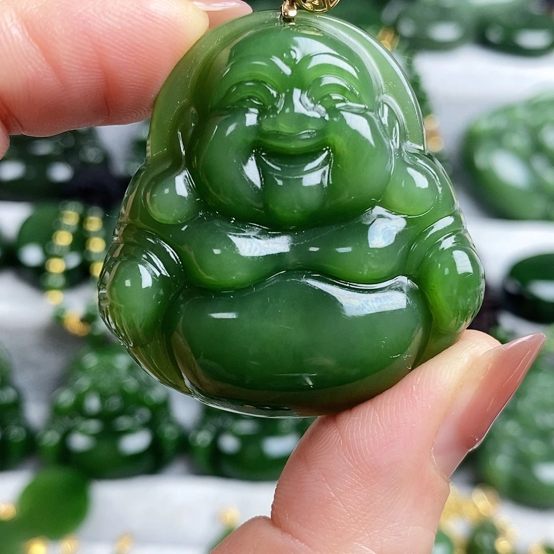 和田玉（碧玉）未镶嵌颈饰42