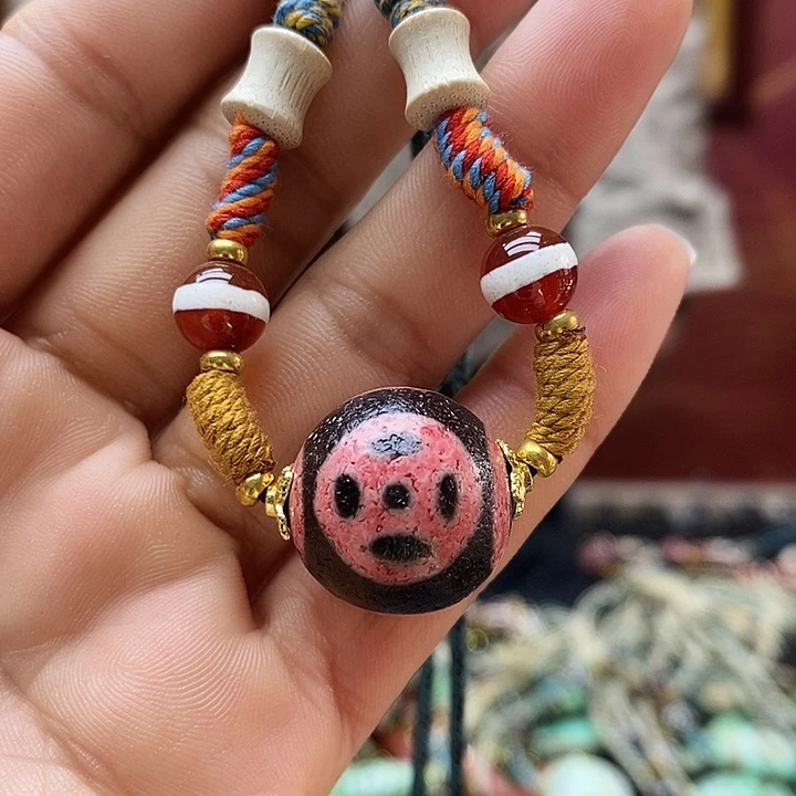 玛瑙/玉髓合金颈饰