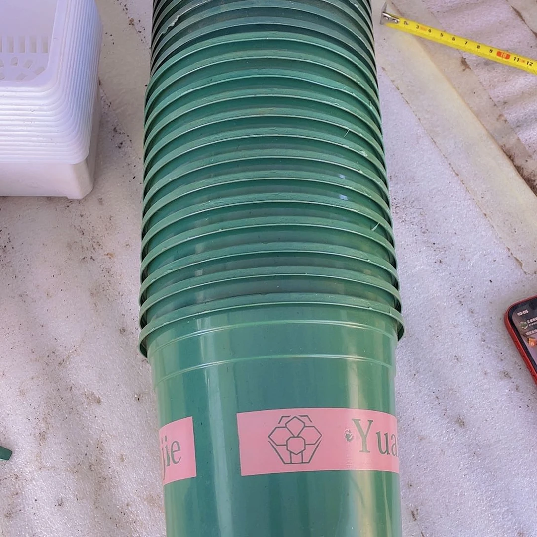 口径15高15绿嘉伦盆20个