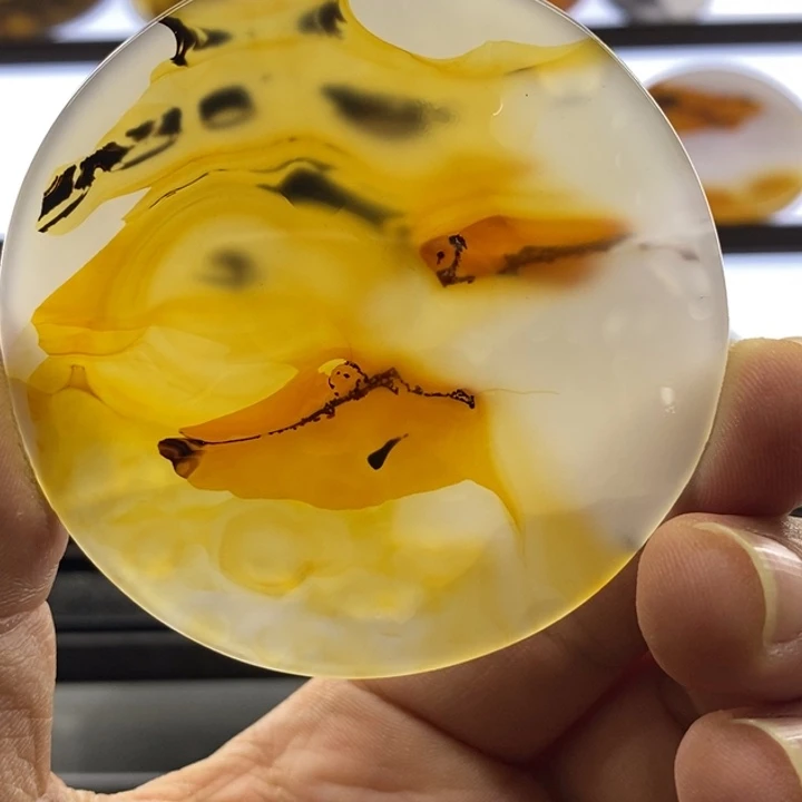 玛瑙/玉髓合金颈饰