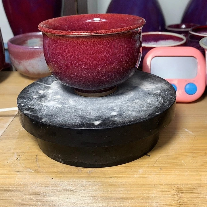 纯手工制作，钧瓷杯子钧瓷杯子