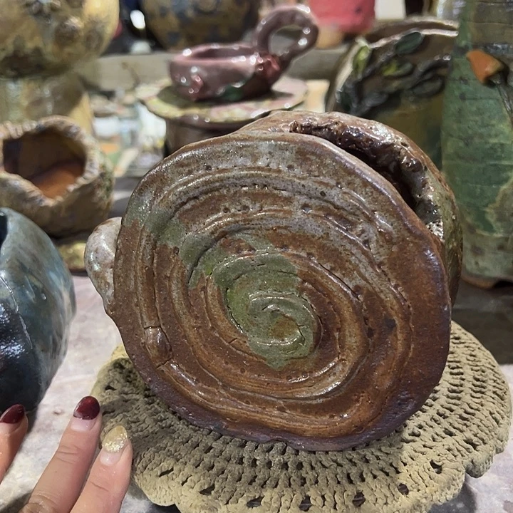 新店福利手工粗陶高温