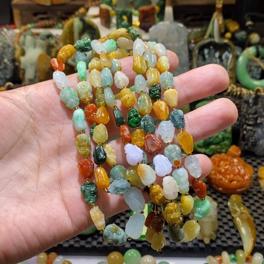 翡翠未镶嵌挂件翡翠