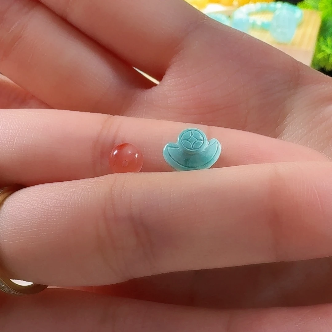 南红玛瑙未镶嵌吊坠(不含链)