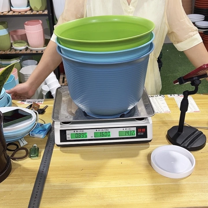 矮陶口30高21混色无托3只