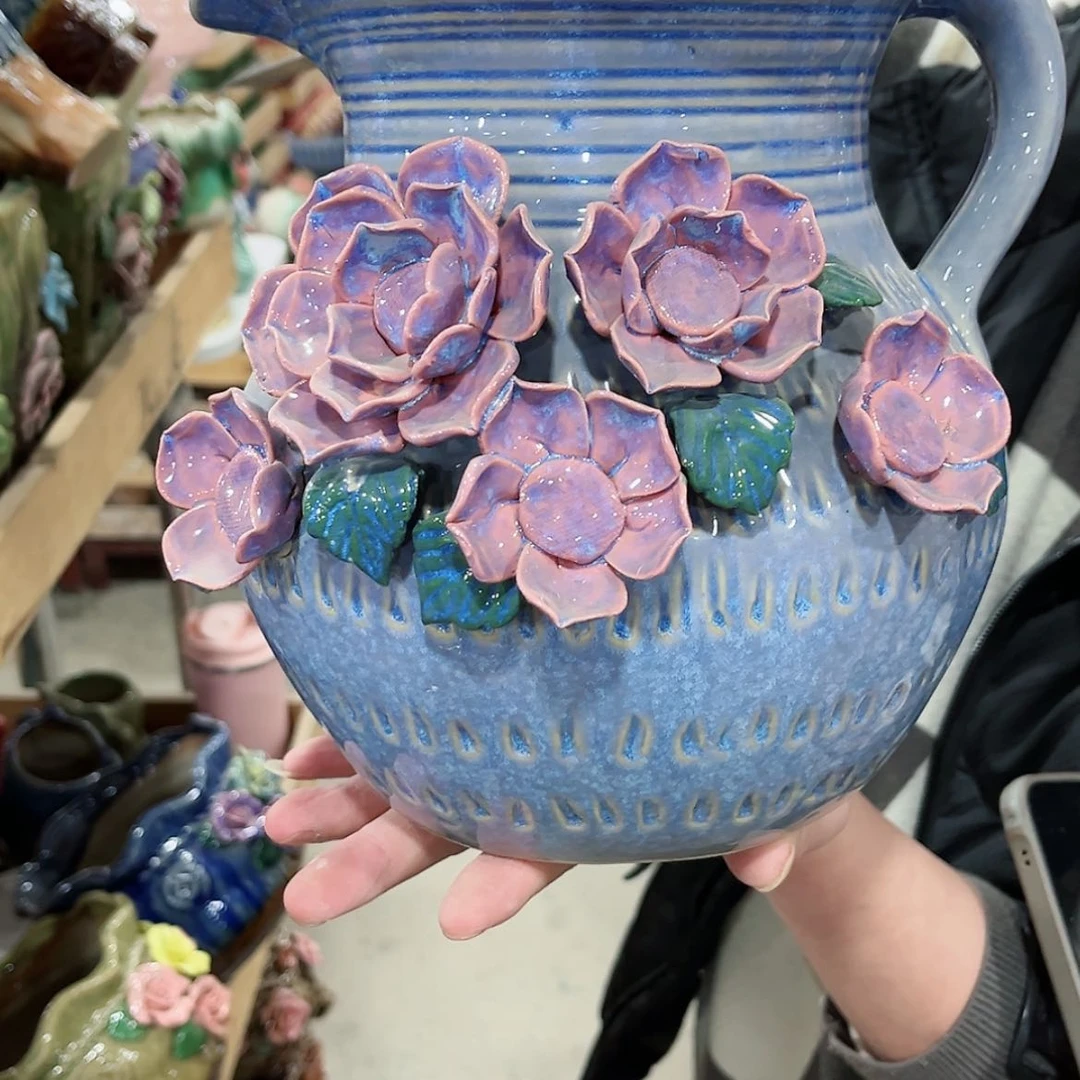 【闪购商品】陶瓷陶瓷多肉植物花盆