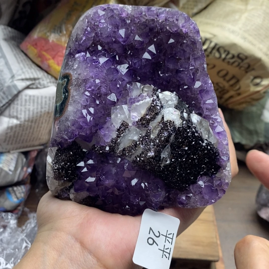 大型摆件（非配饰）紫晶未镶嵌