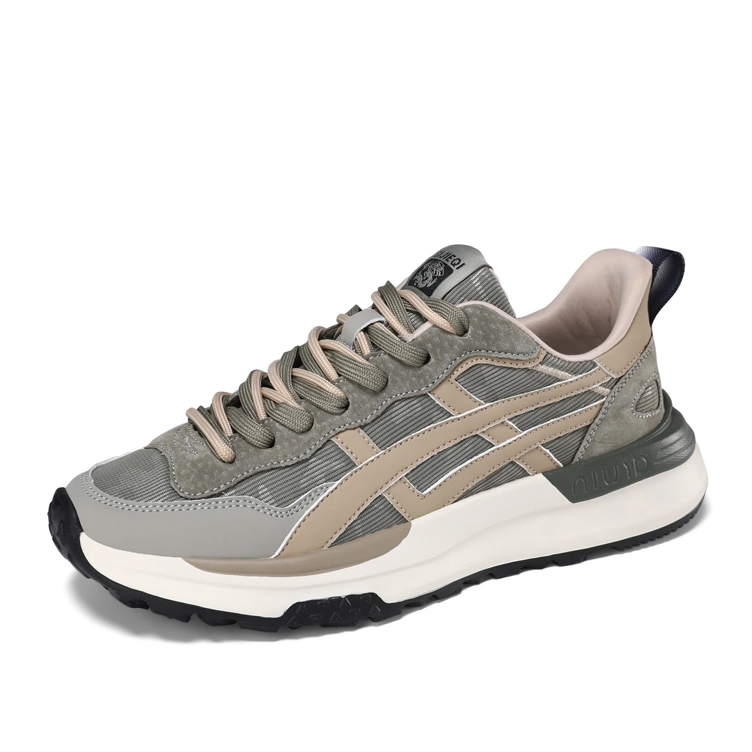 【爆款推荐】四季款网面低帮轻便软底防滑运动男鞋阿甘鞋男款