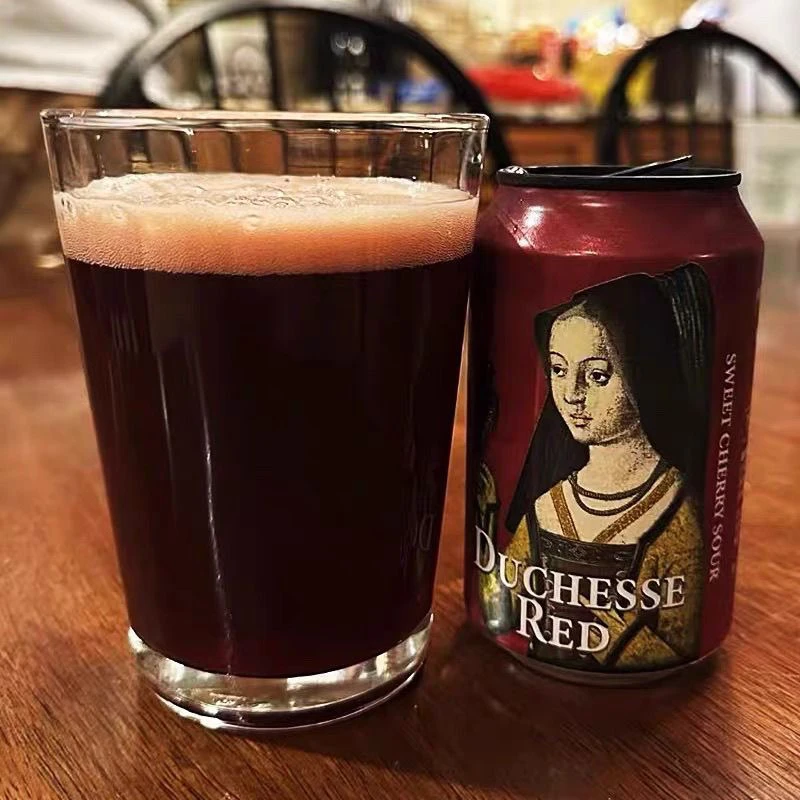 比利时进口勃艮第公爵小可爱橡木桶大红大紫车厘子精酿啤酒