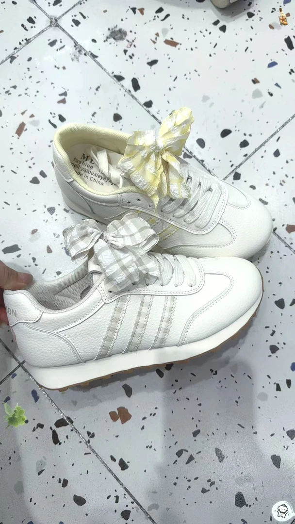 【华小姐】夏季新款时尚潮流圆头厚底透气百搭休闲鞋58-26