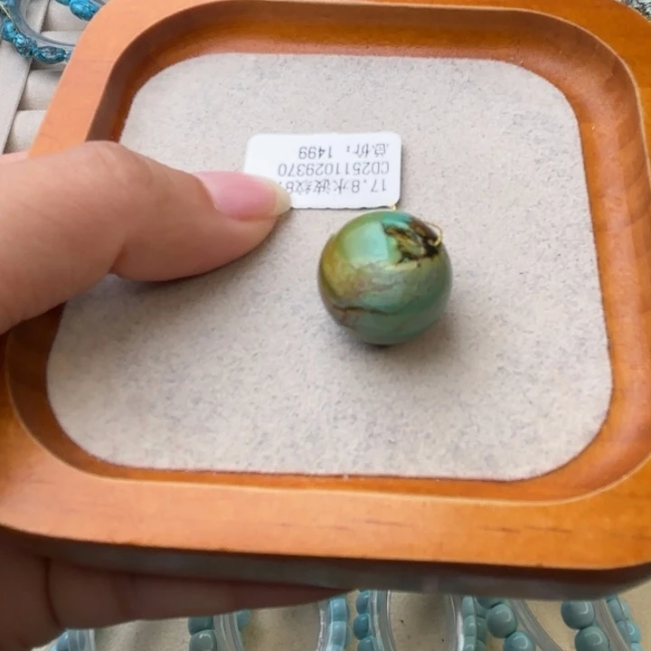 绿松石未镶嵌颈饰