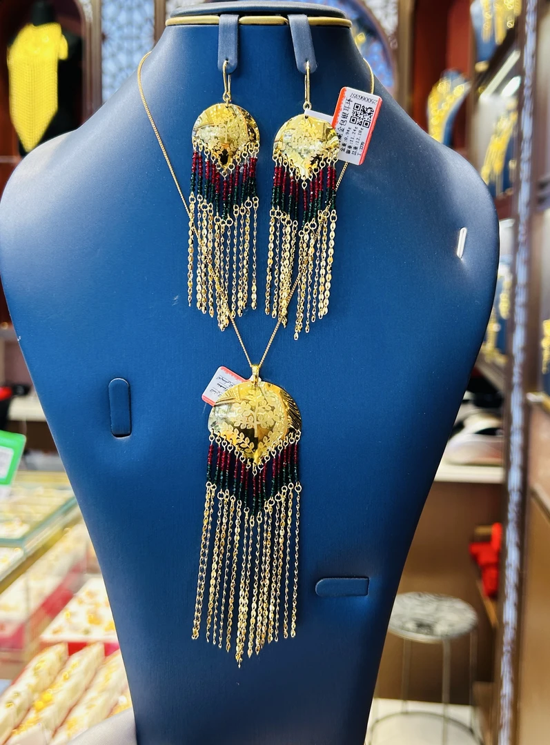 合金项链 两件套