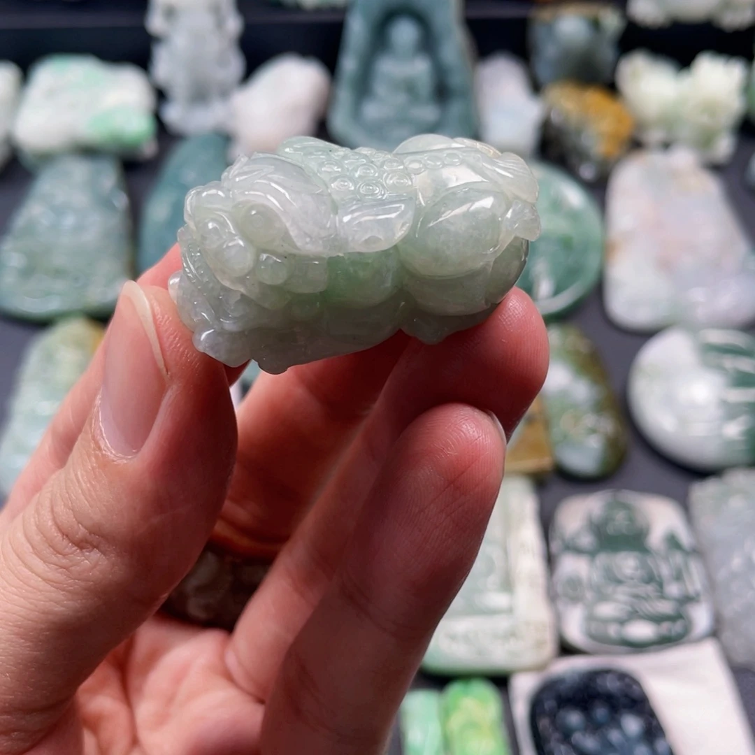 颈饰未镶嵌翡翠翡翠16