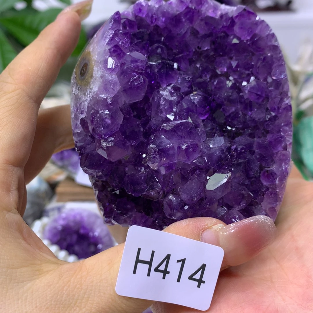 未镶嵌紫晶大型摆件（非配饰）H414